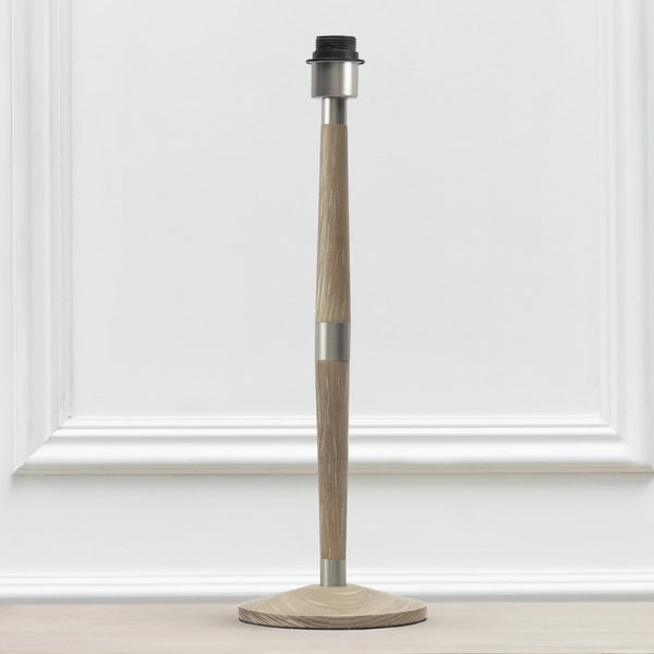 SOLENSIS LARGE TABLE LAMP BASE GREY by Voyage Maison