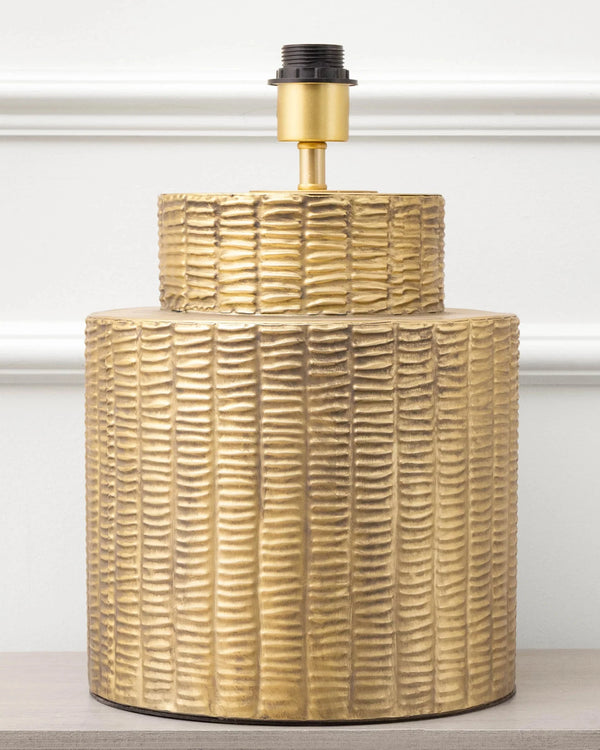 RHIAMON LAMP BASE GOLD  by Voyage Maison