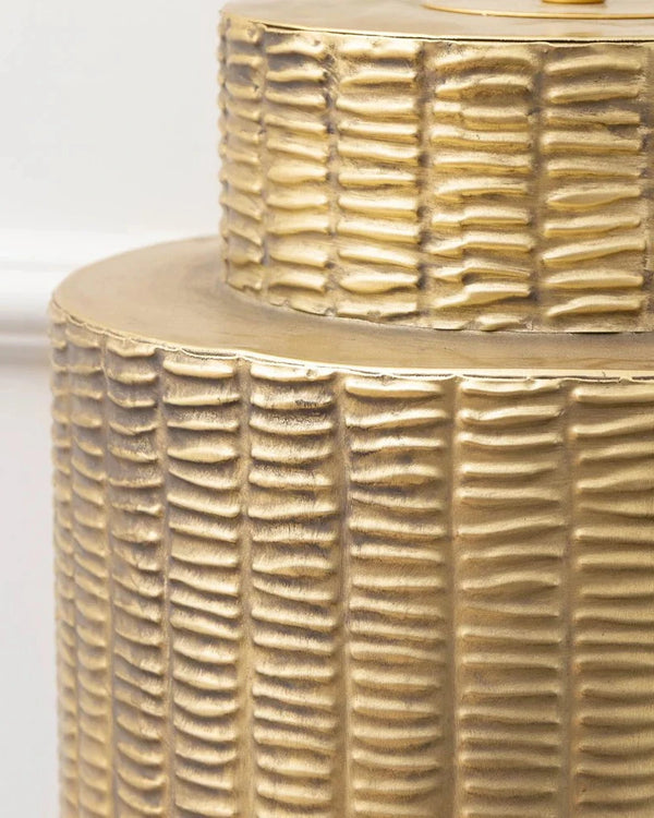 RHIAMON LAMP BASE GOLD  by Voyage Maison