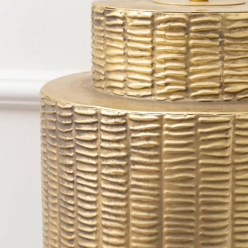 RHIAMON LAMP BASE GOLD  by Voyage Maison