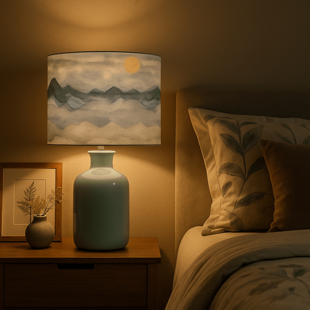 Voyage Maison (Riva Home) Voyage Maison Lamp Bundle Arizona River Shade (Ø 40 cm) + Elspeth Duck Lamp Base — Complete Table Lamp | Voyage Maison