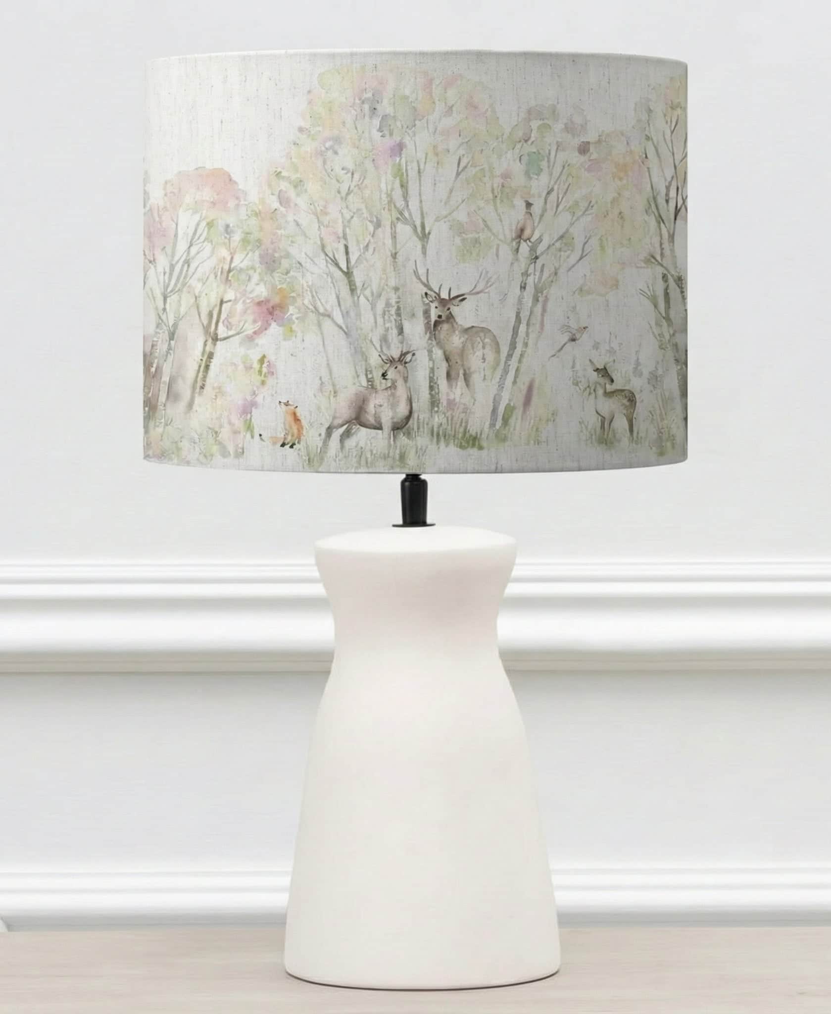 Voyage Maison (Riva Home) Voyage Maison Lamp Bundle ENCHANTED FOREST EVA & ALBURY COMPLETE TABLE LAMP ECRU/FOREST by Voyage Maison