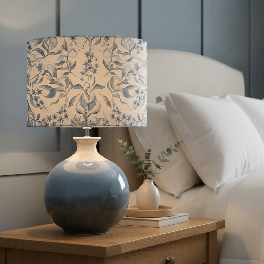 Voyage Maison (Riva Home) Voyage Maison Lamp Bundle HETTIE EVA & NESO COMPLETE TABLE LAMP – SKY / DELFT  by Voyage Maison