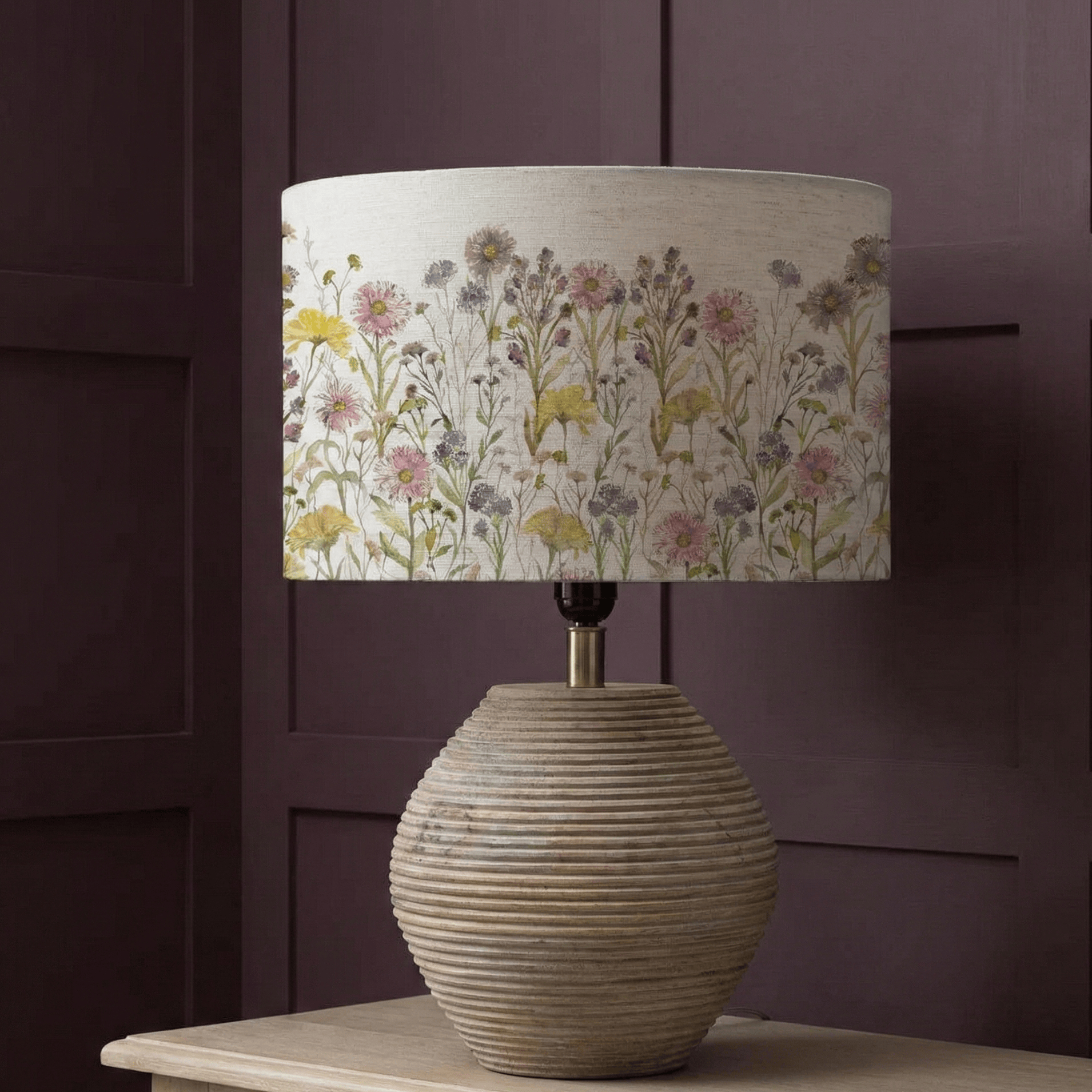 Voyage Maison (Riva Home) Voyage Maison Lamp Bundle MEDMERRY EVA & CERYS COMPLETE TABLE LAMP – WHITE SAND / LINEN  by Voyage Maison