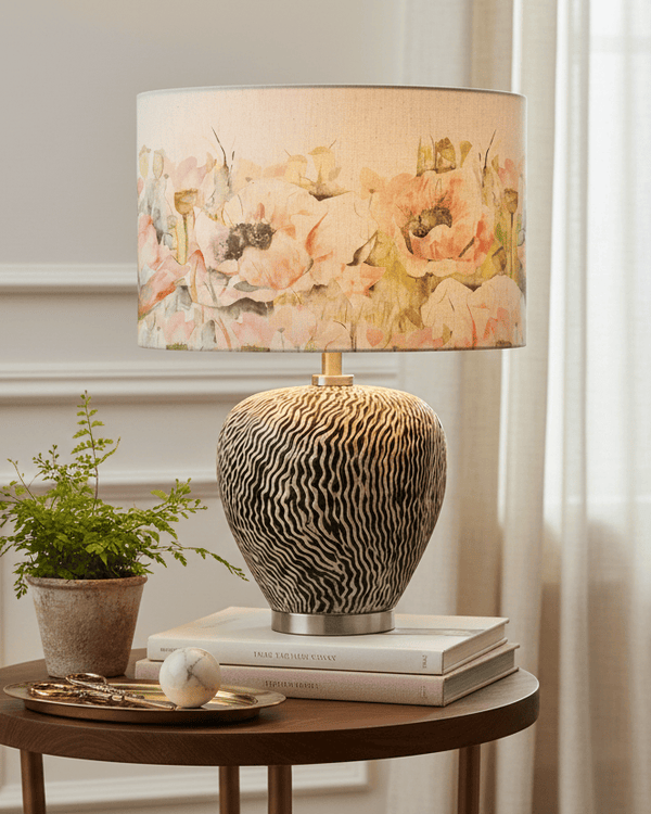 PAPAVERA SWEETPEA EVA & ALCINA TABLE LAMP BUNDLE by Voyage Maison