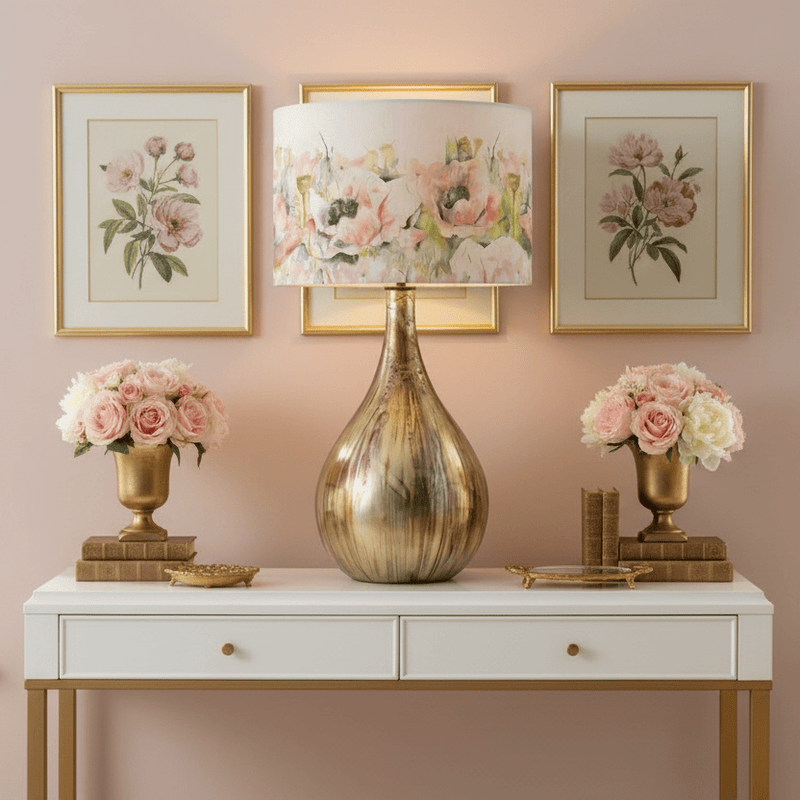 PAPAVERA SWEETPEA EVA & ALLEGRA TABLE LAMP BUNDLE by Voyage Maison