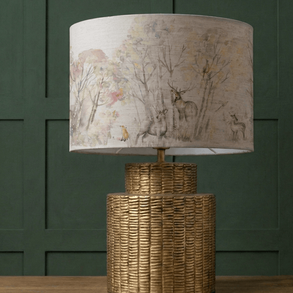 RHIAMON LAMP BASE & ENCHANTED FOREST EVA SHADE by Voyage Maison
