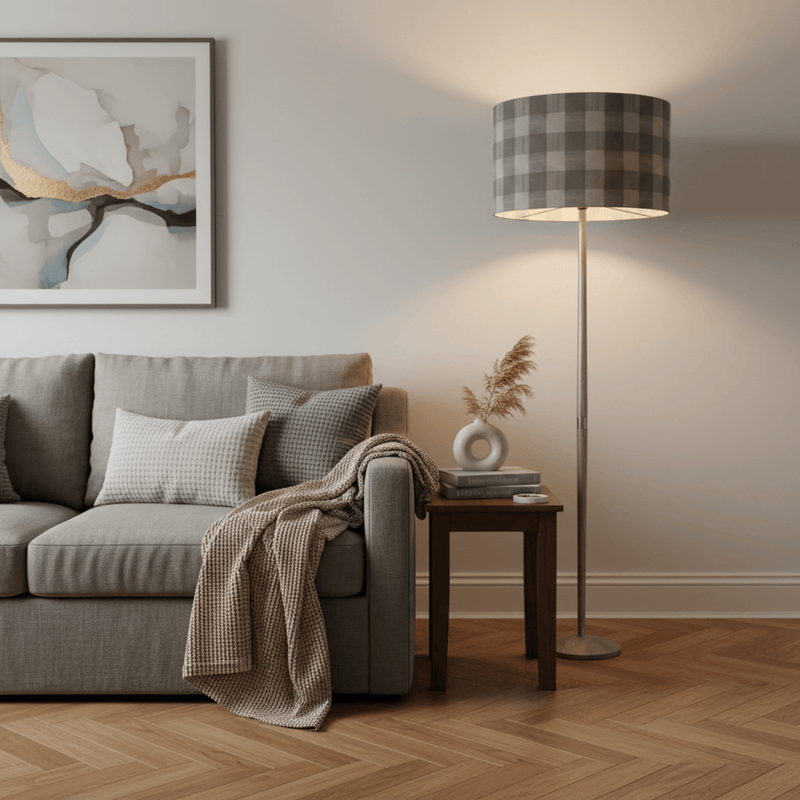 SOLENSIS FLOOR LAMP & TAMAR SHADE BUNDLE  by Voyage Maison