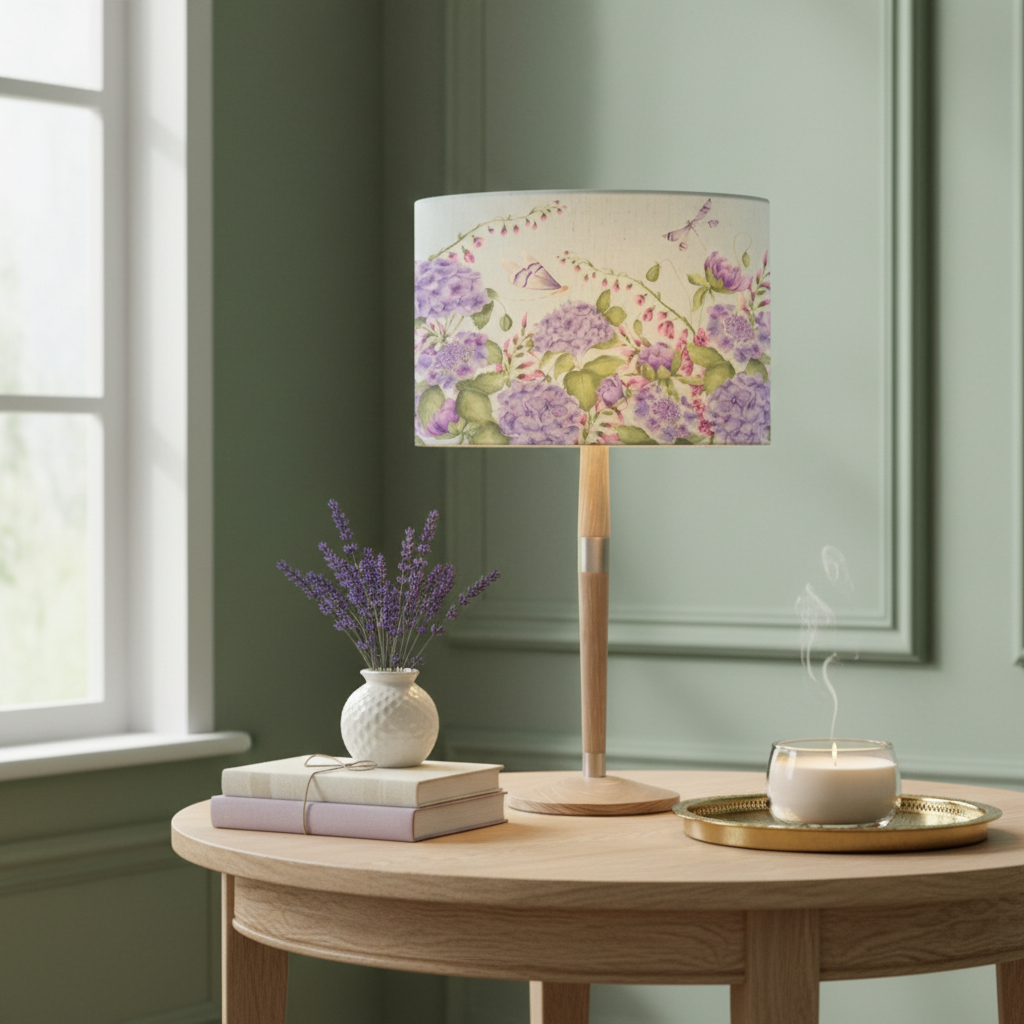 Voyage Maison (Riva Home) Voyage Maison Lamp Bundle SOLENSIS LARGE LAMP BASE GREY & SERAPHINIA DUCK EGG SHADE BUNDLE  by Voyage Maison