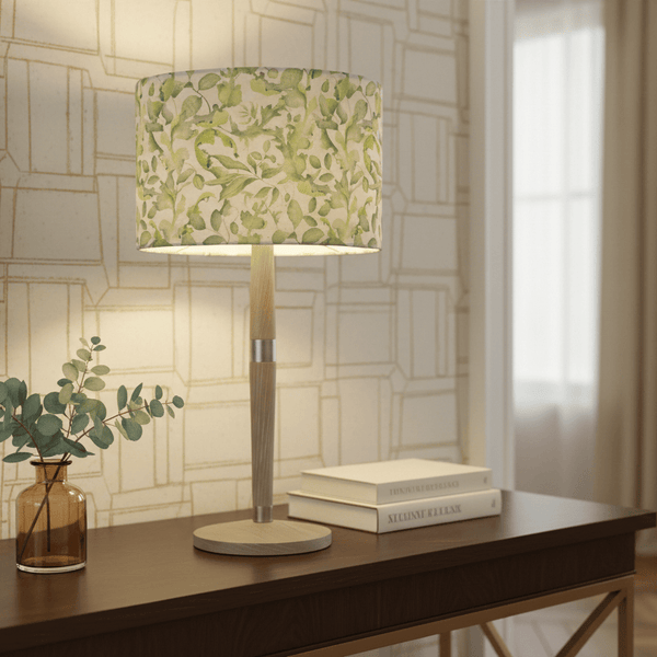 SOLENSIS TALL LAMP BASE & CLAUDIA EVA SHADE by Voyage Maison