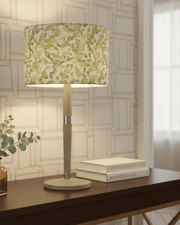 SOLENSIS TALL LAMP BASE & CLAUDIA EVA SHADE by Voyage Maison