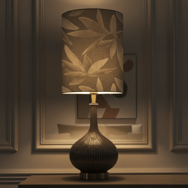 ADDITIONS SILVERWOOD ANNA & URSULA COMPLETE TABLE LAMP SILVER/SNOW
by Voyage Maison