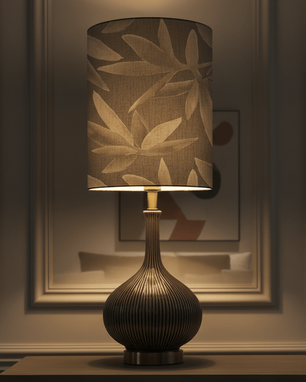 ADDITIONS SILVERWOOD ANNA & URSULA COMPLETE TABLE LAMP SILVER/SNOW
by Voyage Maison