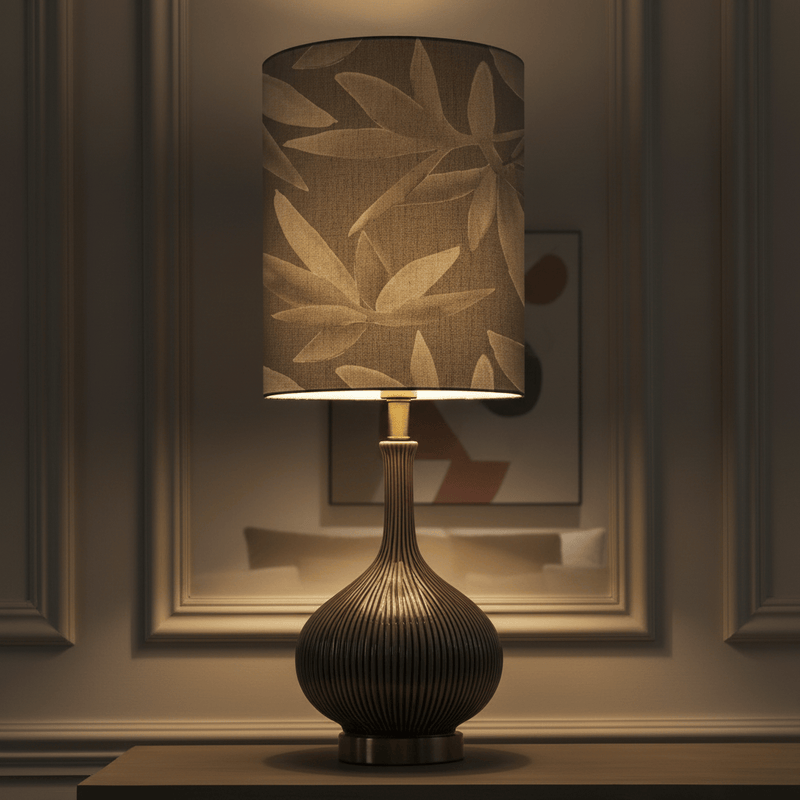 ADDITIONS SILVERWOOD ANNA & URSULA COMPLETE TABLE LAMP SILVER/SNOW
by Voyage Maison