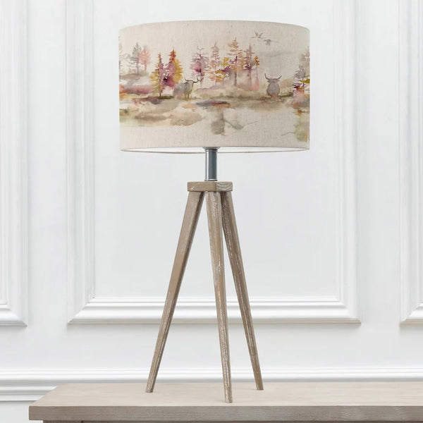 Voyage Maison Caledonian Forest Eva & Aratus Complete Table Lamp Grey/Linen