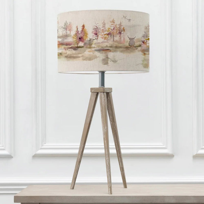 Voyage Maison Caledonian Forest Eva & Aratus Complete Table Lamp Grey/Linen