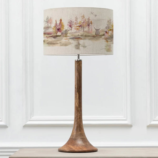 Voyage Maison Caledonian Forest Eva & Kinross 53cm Complete Table Lamp in Mango/Linen