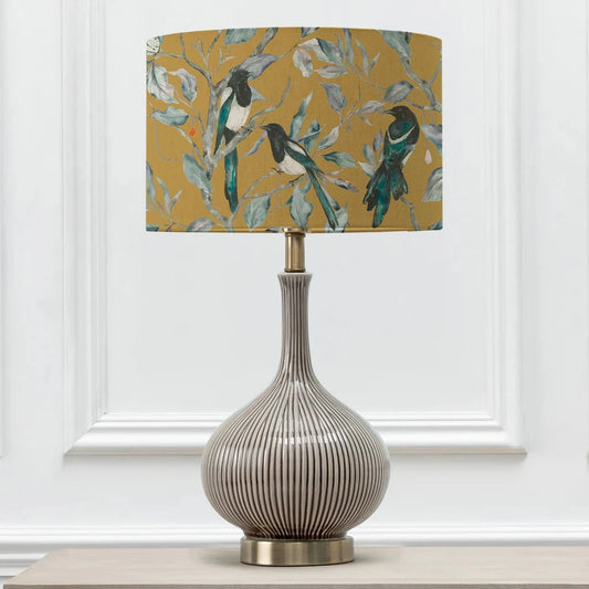 Voyage Maison (Riva Home) Voyage Maison Lamp Bundle Voyage Maison Collector Eva 46cm & Ursula Complete Table Lamp Stone/Gold
