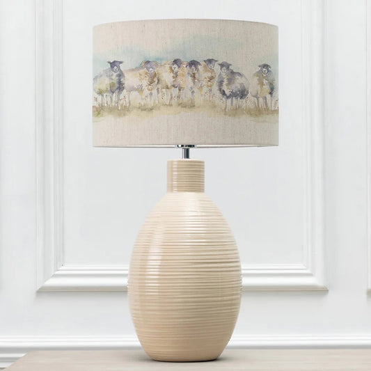 Voyage Maison (Riva Home) Voyage Maison Lamp Bundle Voyage Maison Come By D40cm Eva & Epona Complete Table Lamp Cream/Linen