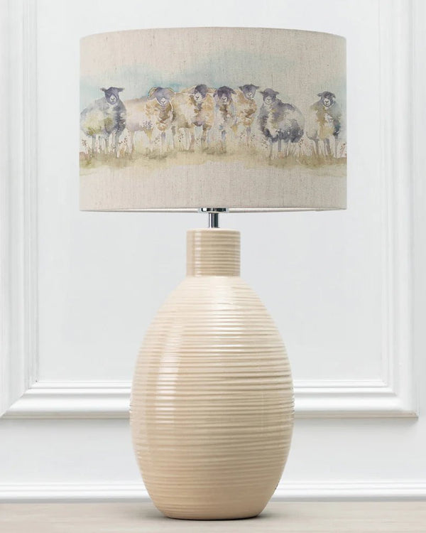 Voyage Maison Come By D40cm Eva & Epona Complete Table Lamp Cream/Linen