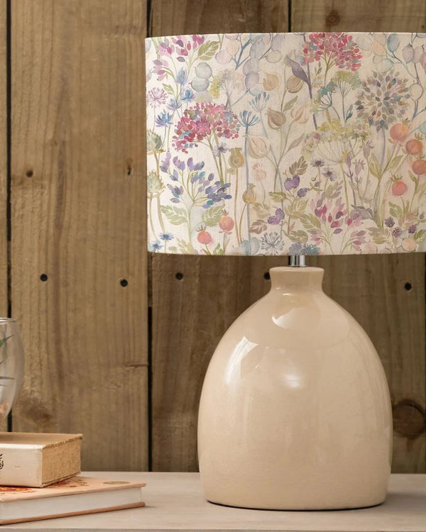 Voyage Maison Hedgerow Eva & Leura Complete Table Lamp Cream/Linen