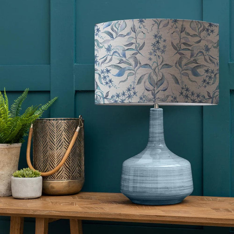Voyage Maison Hettie D37cm Eva & Eris Complete Table Lamp Cobalt/Delft Blue