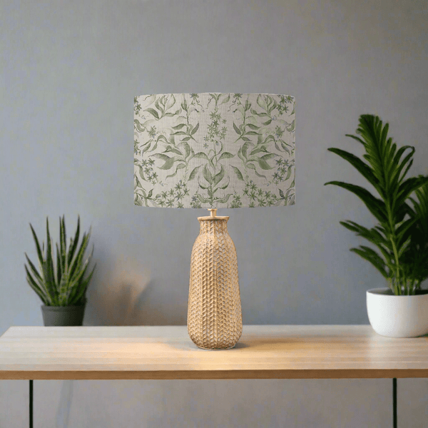 Voyage Maison Hettie Eva & Serena Complete Table Lamp Gold/Vine