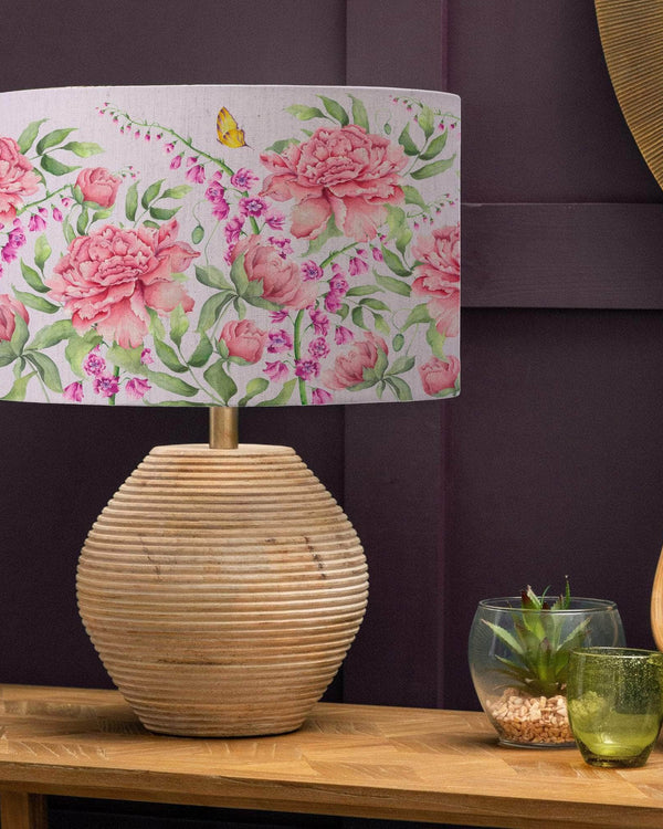 CERYS TABLE LAMP BASE – WHITE SAND  by Voyage Maison