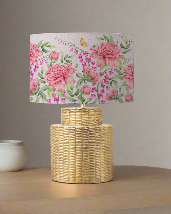 Voyage Maison Junelle Eva & Rhiamon Complete Table Lamp Gold/Heather