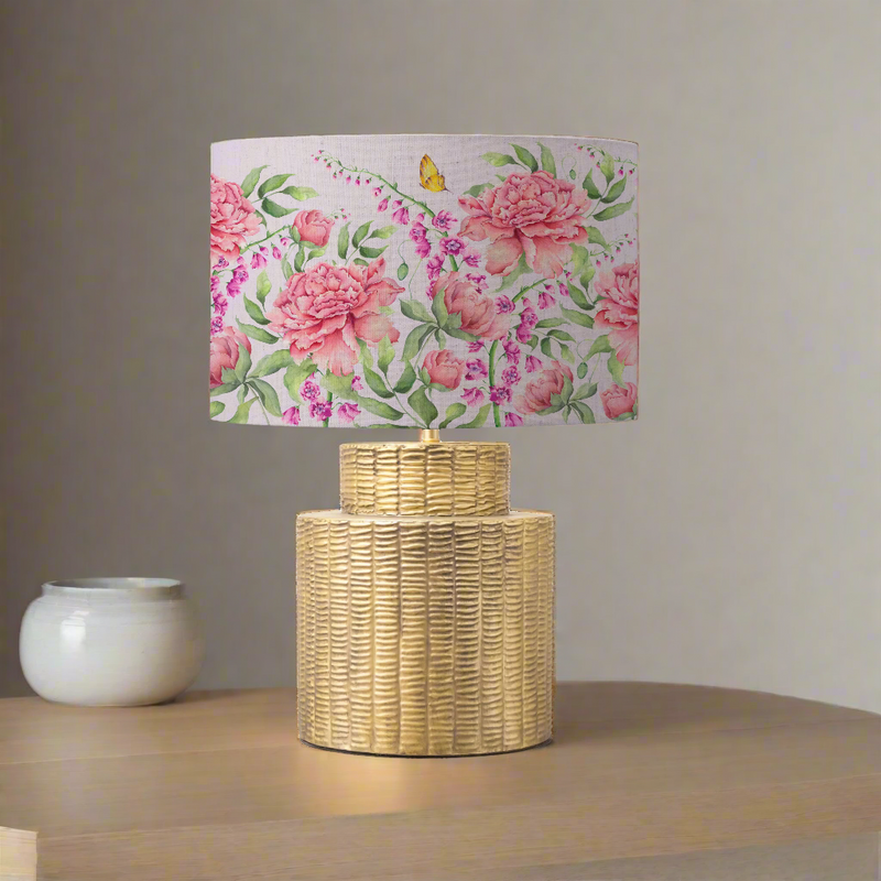 Voyage Maison Junelle Eva & Rhiamon Complete Table Lamp Gold/Heather