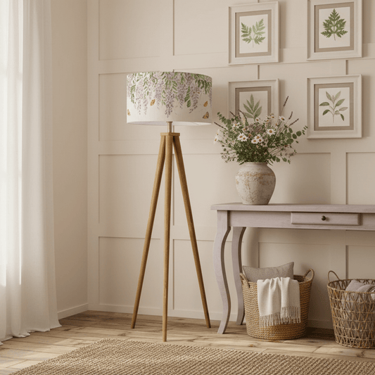 Voyage Maison (Riva Home) Voyage Maison Lamp Bundle VOYAGE MAISON MARIPOSA EVA & ARATUS COMPLETE FLOOR LAMP — CREAM  by Voyage Maison