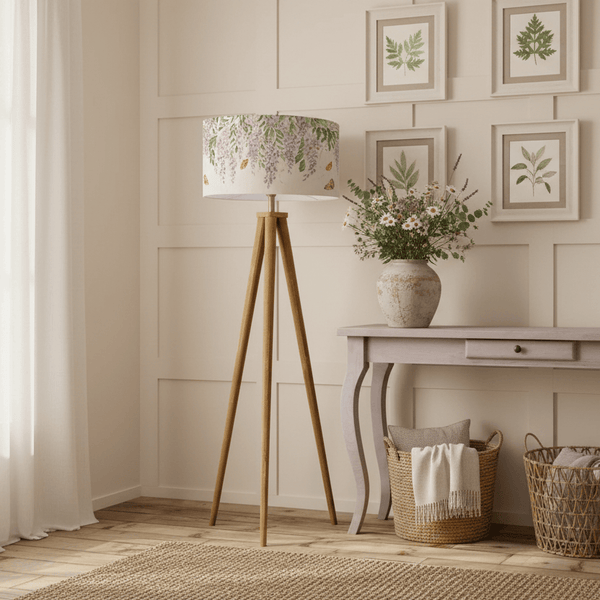 VOYAGE MAISON MARIPOSA EVA & ARATUS COMPLETE FLOOR LAMP — CREAM  by Voyage Maison