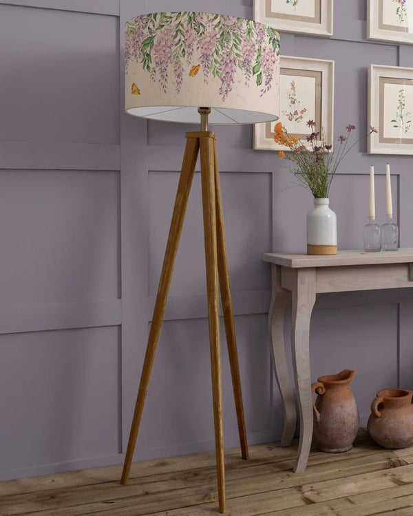 VOYAGE MAISON MARIPOSA EVA & ARATUS COMPLETE FLOOR LAMP — CREAM  by Voyage Maison