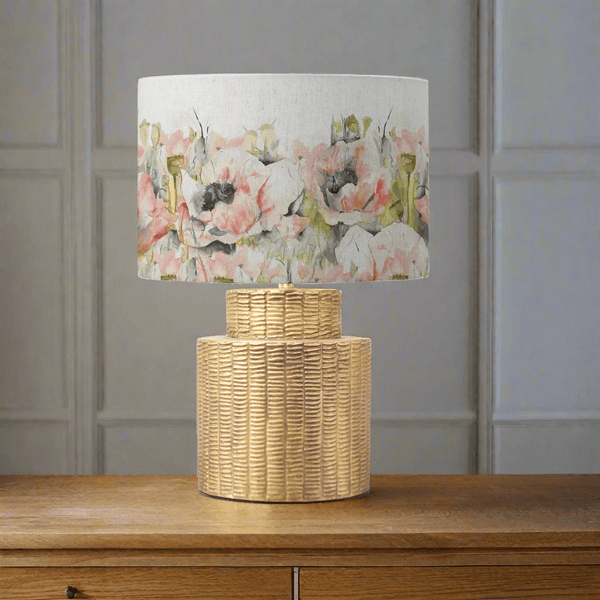 Voyage Maison Papavera Sweetpea Eva & Rhiamon Complete Table Lamp Gold/Sweetpea