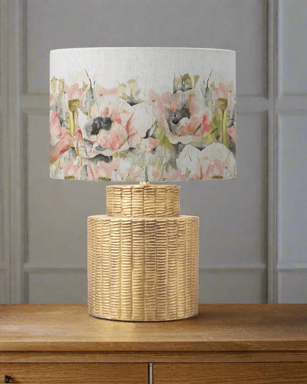 Voyage Maison Papavera Sweetpea Eva & Rhiamon Complete Table Lamp Gold/Sweetpea