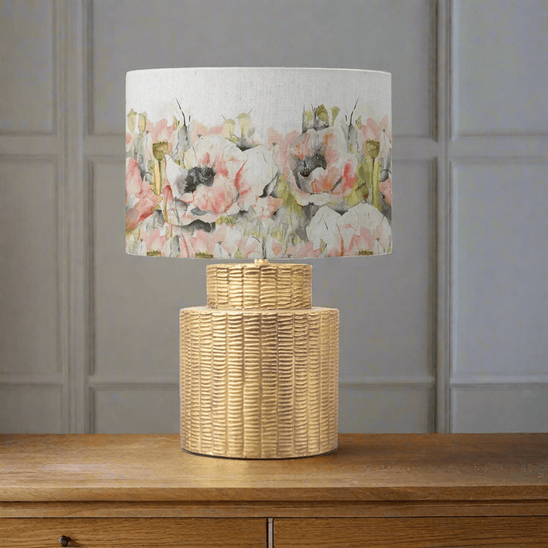 Voyage Maison Papavera Sweetpea Eva & Rhiamon Complete Table Lamp Gold/Sweetpea