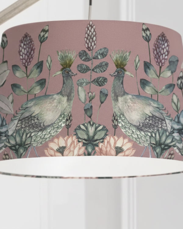 AHURA EVA LAMP SHADE MAUVE  by Voyage Maison