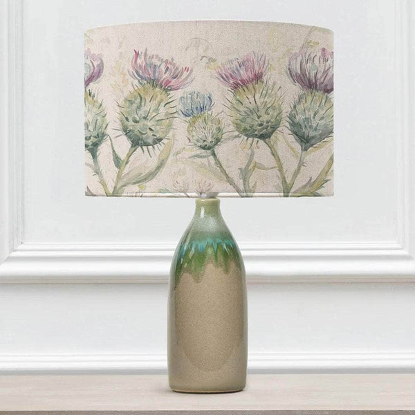 Voyage Maison Thistle Glen Eva & Narvi Complete Table Lamp in Jade/Linen