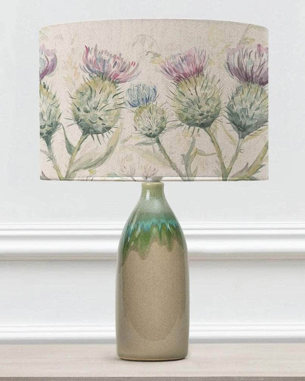 Voyage Maison Thistle Glen Eva & Narvi Complete Table Lamp in Jade/Linen