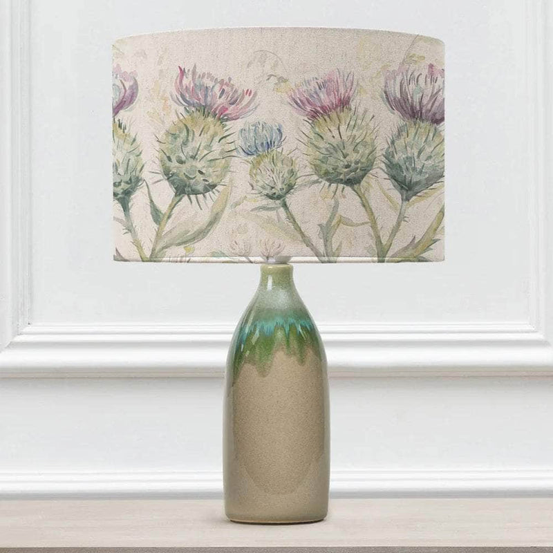 Voyage Maison Thistle Glen Eva & Narvi Complete Table Lamp in Jade/Linen