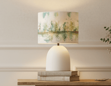 Voyage Maison (Riva Home) Voyage Maison Lamp Bundle WILDERNESS & LARISSA - COMPLETE TABLE LAMP ECRU | TOPAZ by Voyage Maison