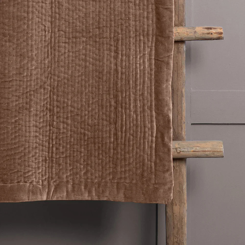 Voyage Maison (Riva Home) Voyage Maison Throw HAZE VELVET QUILTED THROW by ADDITIONS (Voyage Maison)