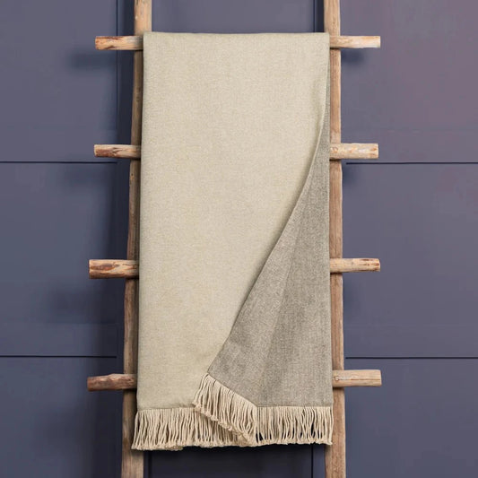 Voyage Maison (Riva Home) Voyage Maison Throw Voyage Maison Selkirk Woven Throw Cashew