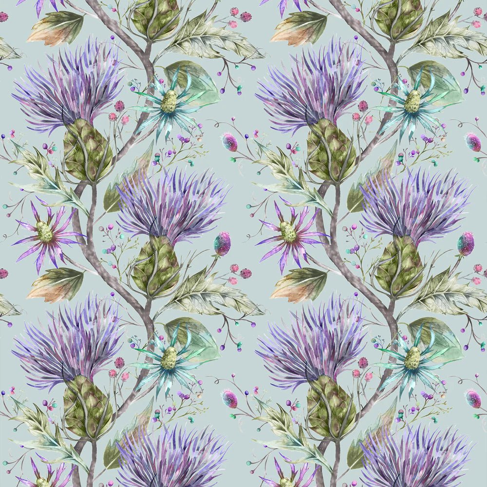 Voyage Maison (Riva Home) Voyage Maison Wallpaper Animals Elysium 1.4m Wide Width Wallpaper (By The Metre) in Violet