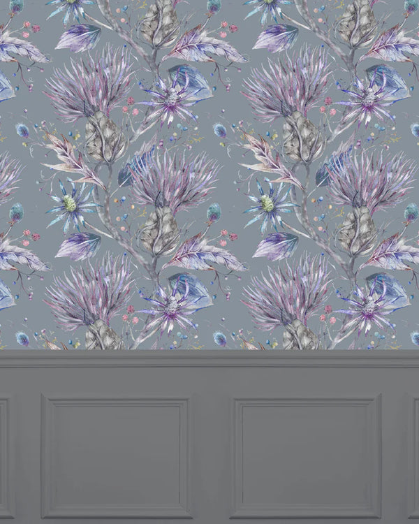 ELYSIUM 1.4M WIDE-WIDTH WALLPAPER STORM  by Voyage Maison
