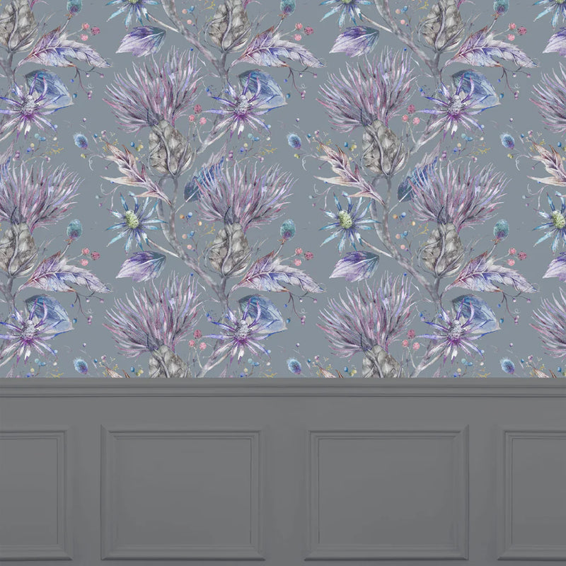 ELYSIUM 1.4M WIDE-WIDTH WALLPAPER STORM  by Voyage Maison