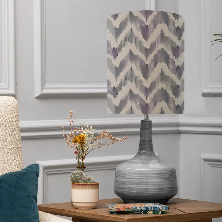 Voyage Maison Savannah Anna Lamp Shade in Violet Grey, Amber or Isla