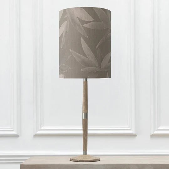 Voyage Maison Snow SOLENSIS TALL & SILVERWOOD ANNA COMPLETE TABLE LAMP GREY (7 colours to choose from) Bundle