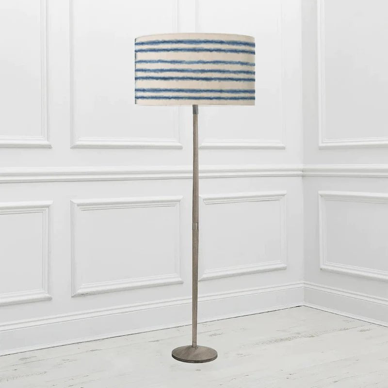 Voyage Maison Solensis Floor Lamp with Merella Cobalt Eva Shade Bundle