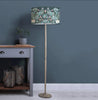 Voyage Maison Solensis Floor Lamp with Osawi Emerald Eva Shade Bundle